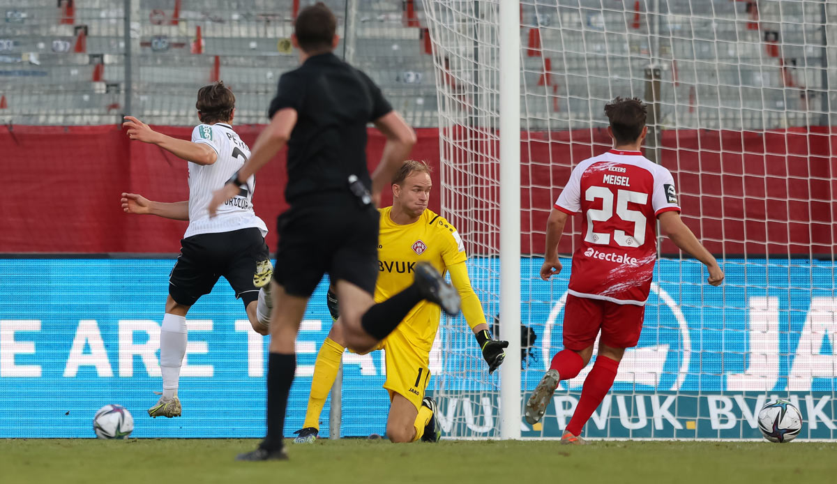 Relegated Würzburg loses against Verl