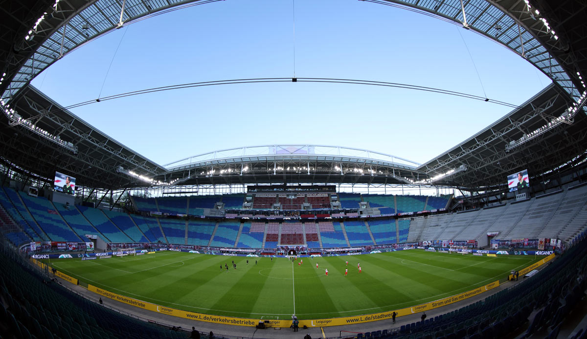 Up to 23,500 spectators at home games of RB Leipzig