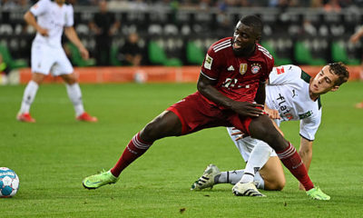 Often looked very bad in the 5-0 draw against Gladbach: Bayern star Upamecano.