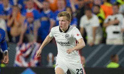 Eintracht Frankfurt has committed Jens Petter Hauge to a contract until 2026