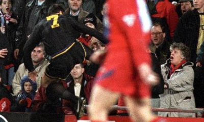 Eric Cantona once kung fu kicked a Crystal Palace fan.