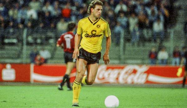 Between 1984 and 1988, Frank Pagelsdorf made 126 competitive appearances (eleven goals) for BVB.