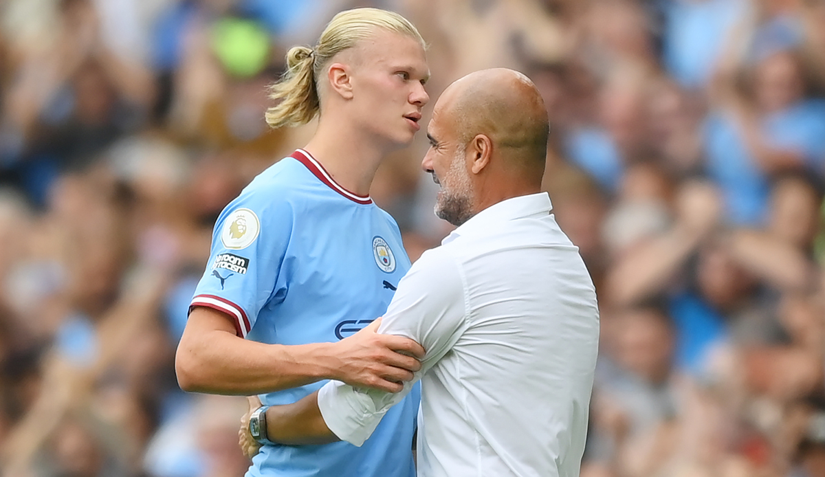 Pep Guardiola denies Erling Haaland's release clause