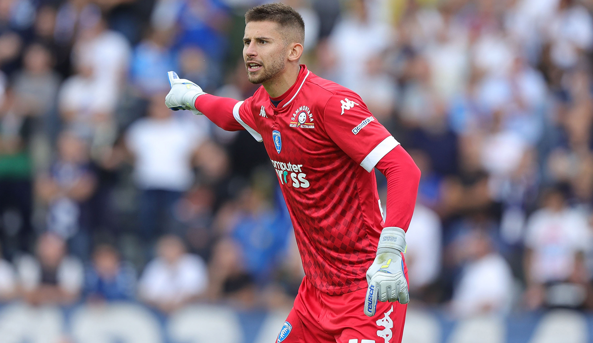 Empoli keeper Guglielmo Vicario is said to be an alternative to Yann Sommer