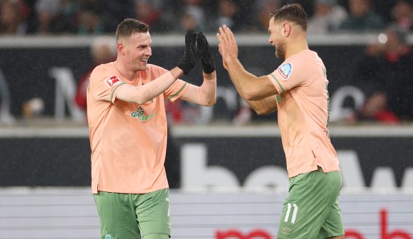 Marvin Ducksch (left) and Niclas Füllkrug are Werder Bremen's extremely dangerous strike duo.