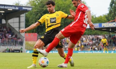Back on the pitch: Mateu Morey played both friendlies for BVB after a long injury break.